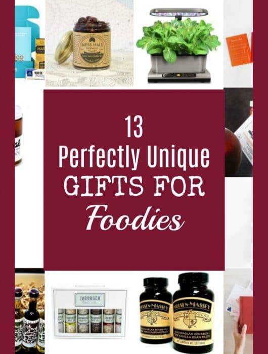 gift guide for foodies
