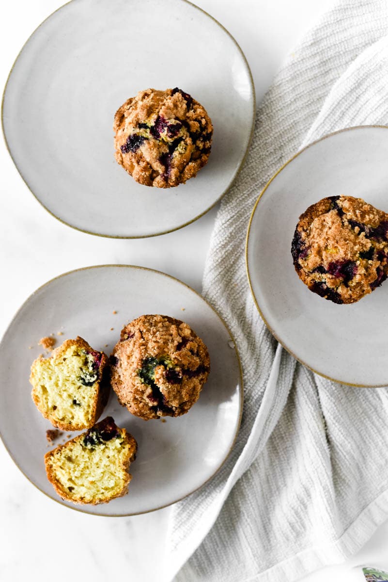 Blueberry Sourdough Muffin Recipe