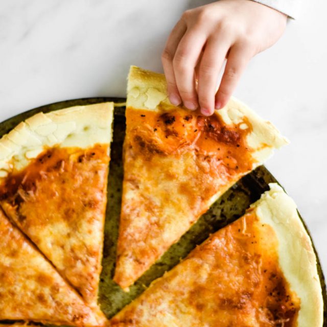 Easy Sourdough Discard Pizza Dough The Gingered Whisk