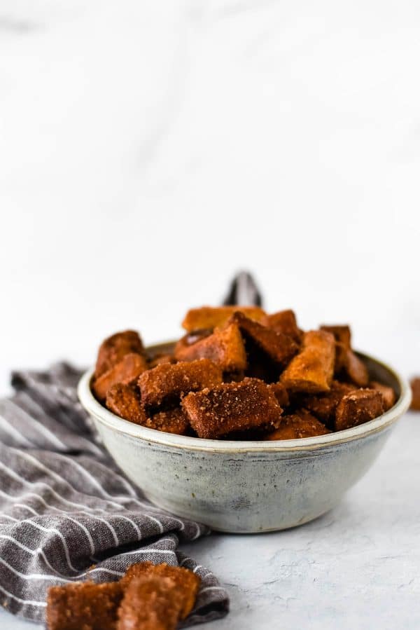 Cinnamon Sugar Sourdough Pretzel Bites The Gingered Whisk