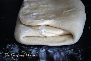 how to fold sourdough pastry dough