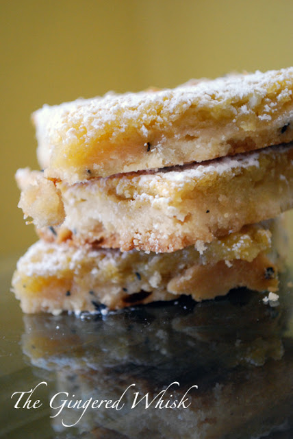 Earl Grey Lemon Bars