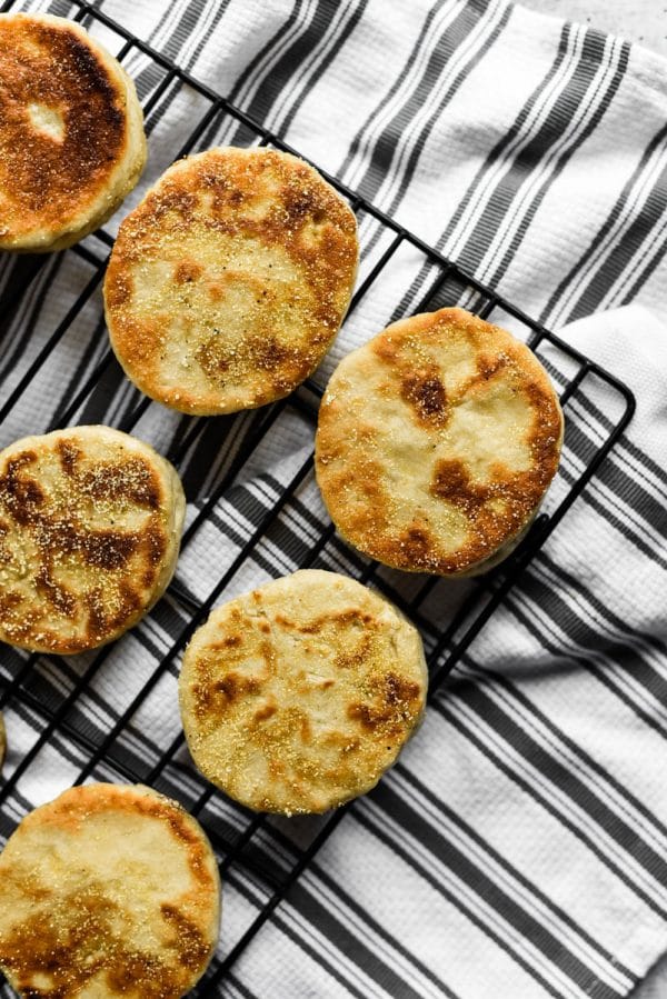 Easy Sourdough English Muffin Recipe The Gingered Whisk