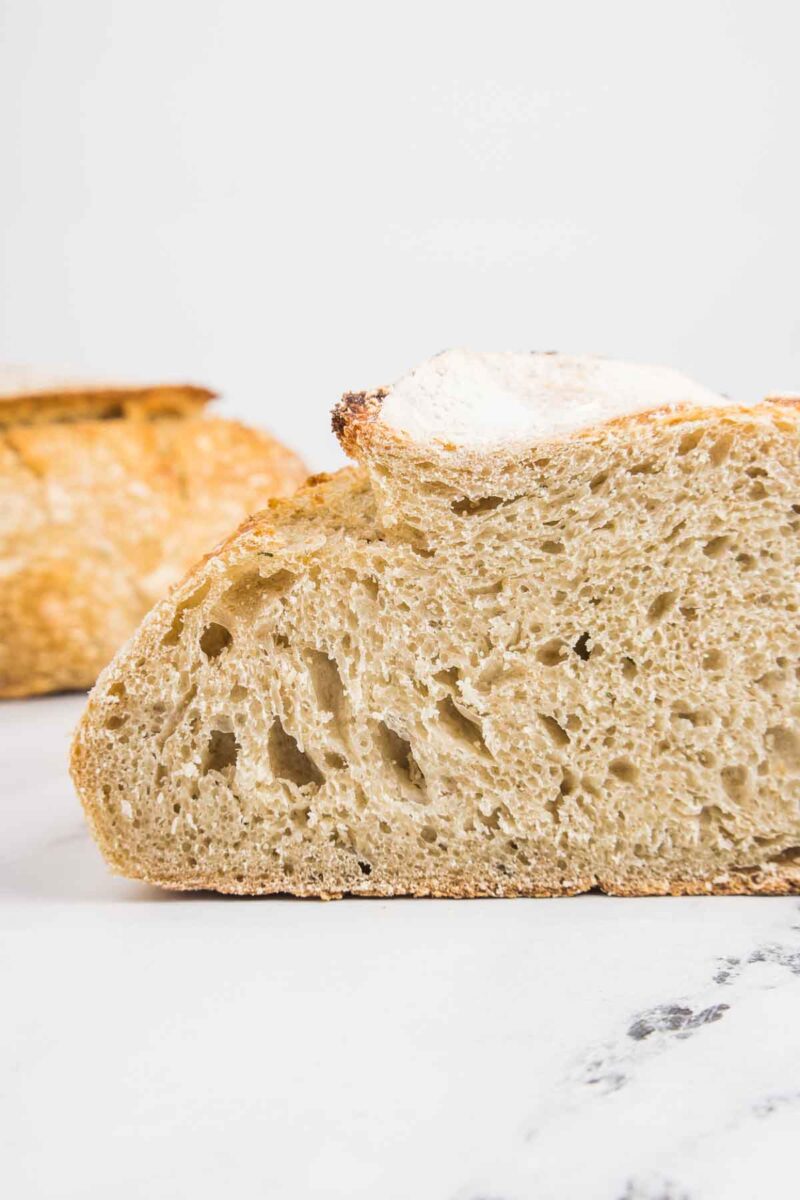 Roasted Garlic Sourdough Bread The Gingered Whisk