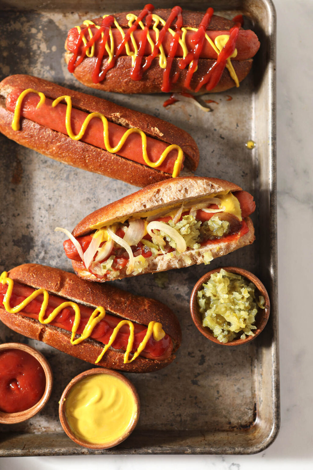 Sourdough Hot Dog Buns Recipe The Gingered Whisk