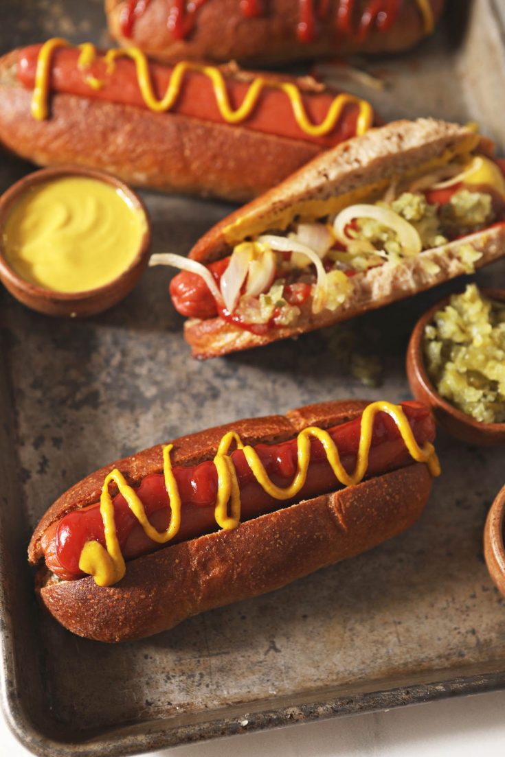 Sourdough Hot Dog Buns Recipe The Gingered Whisk