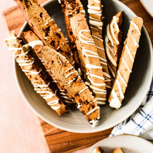 Sourdough Biscotti Recipe with Cinnamon Spice - The Gingered Whisk