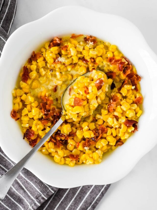 Bacon-Infused Creamed Corn: Rich & Creamy Side Dish!
