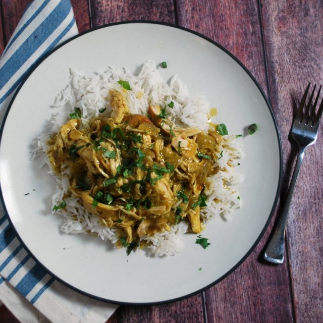 Slow Cooker Basil and Coconut Cream Chicken Recipe