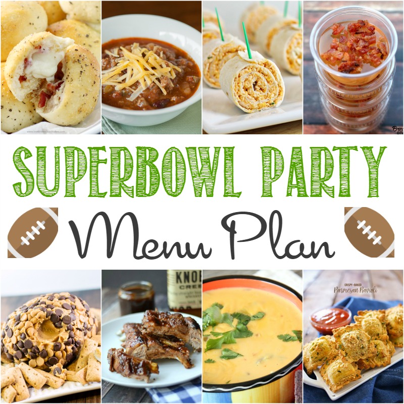 Game Day Party Meal Plan