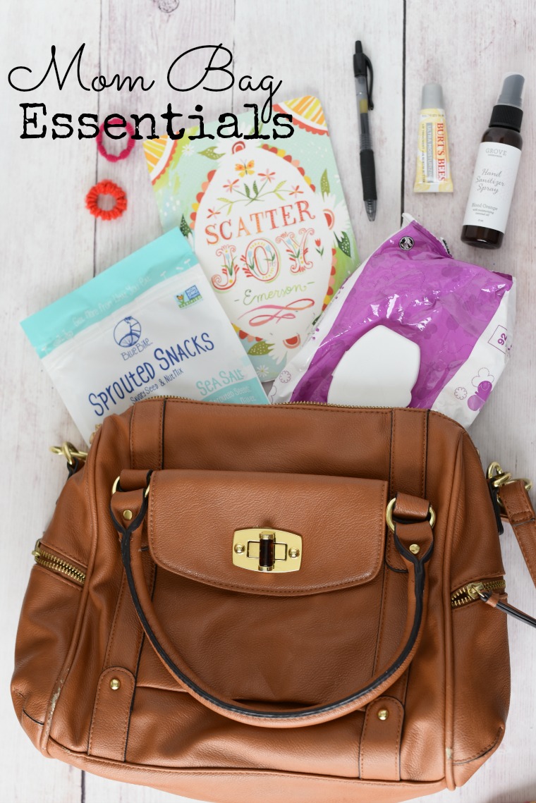 Mom Bag Essentials - what to carry when you no longer need a diaper bag