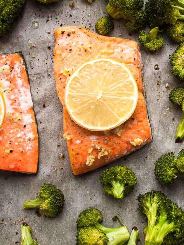 Effortless Valentine’s Dinner: Easy Sheet Pan Salmon Recipe!