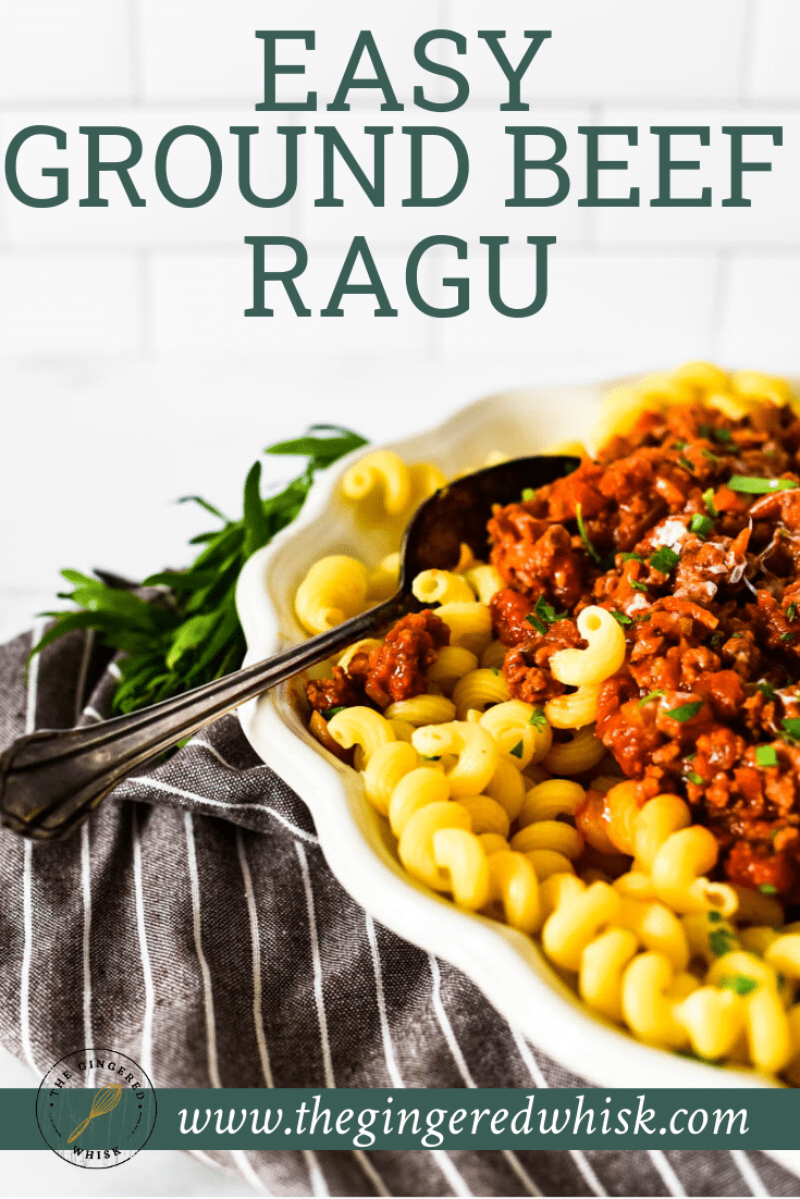 Easy Ground Beef Ragu Recipe Princess Belle Inspired Recipe