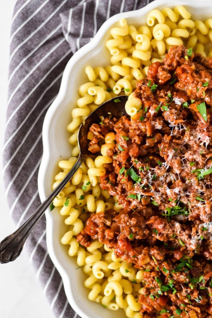 Easy Ground Beef Ragu Recipe Princess Belle Inspired Recipe