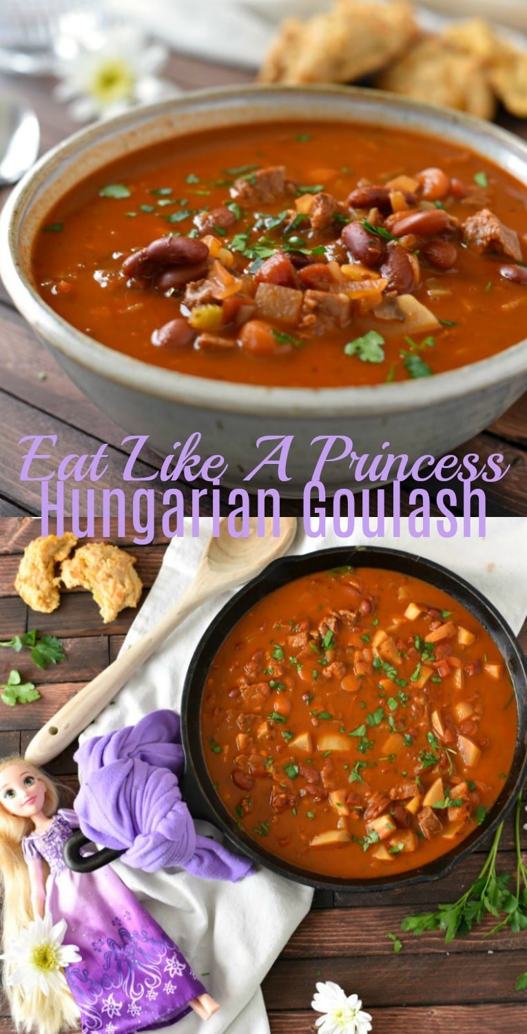 Easy Hungarian Goulash Rapunzel Inspired Recipe Eat Like A Princess