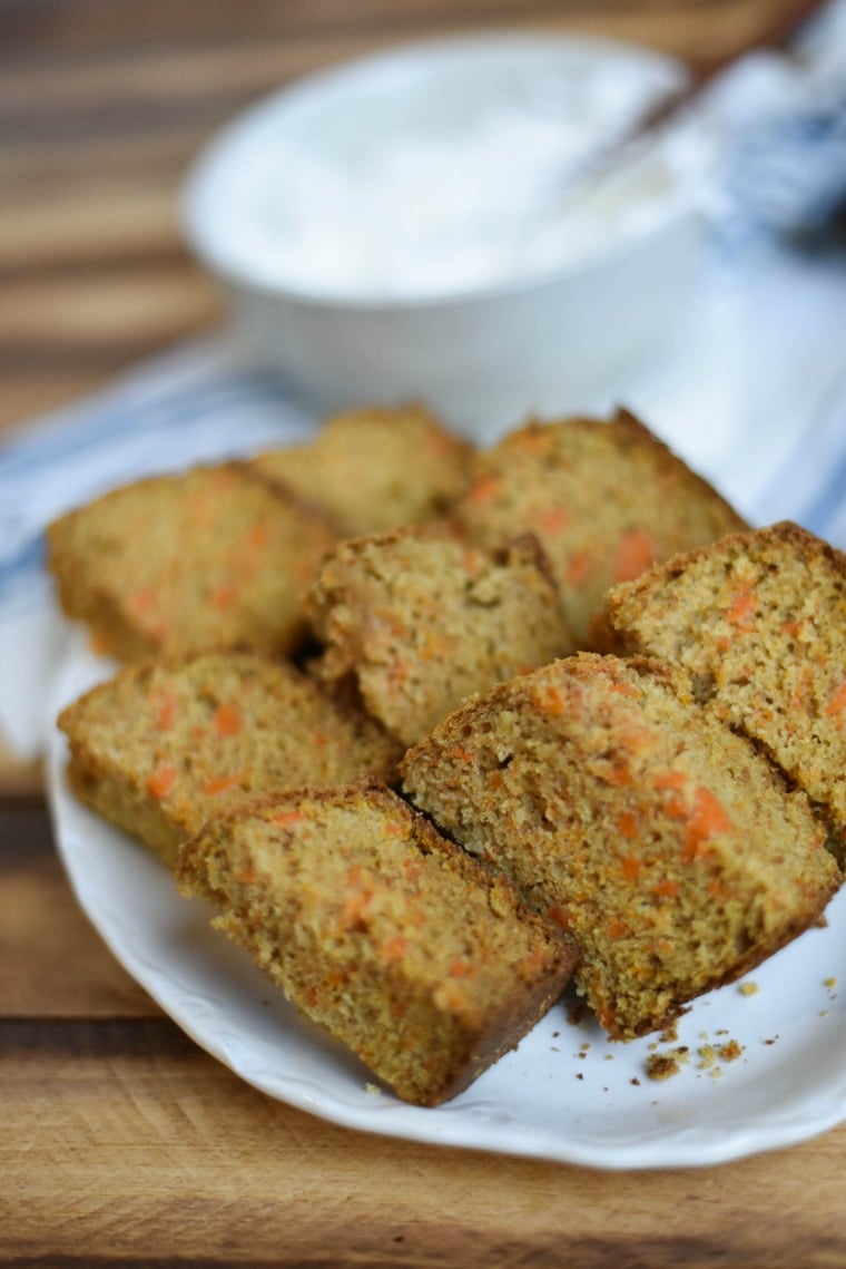 Tavern Carrot Cake Slices on Platter