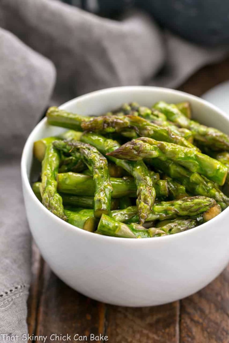 asparagus recipe in bowl