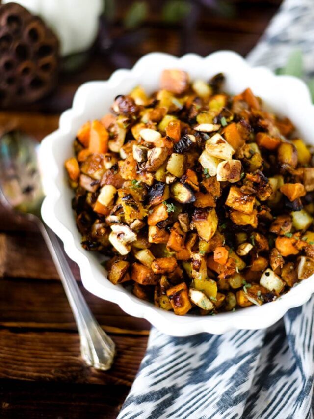 How to Make Sage Maple Roasted Vegetables