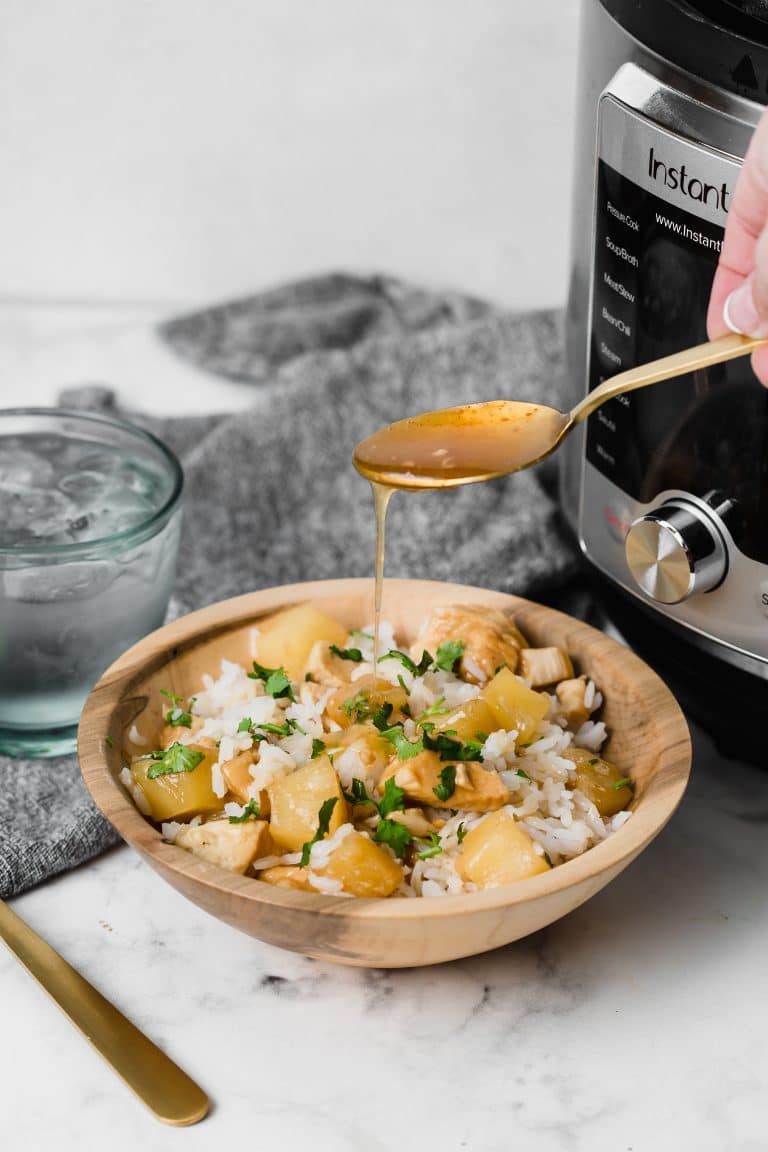 Easy Instant Pot Pineapple Chicken Recipe The Gingered Whisk