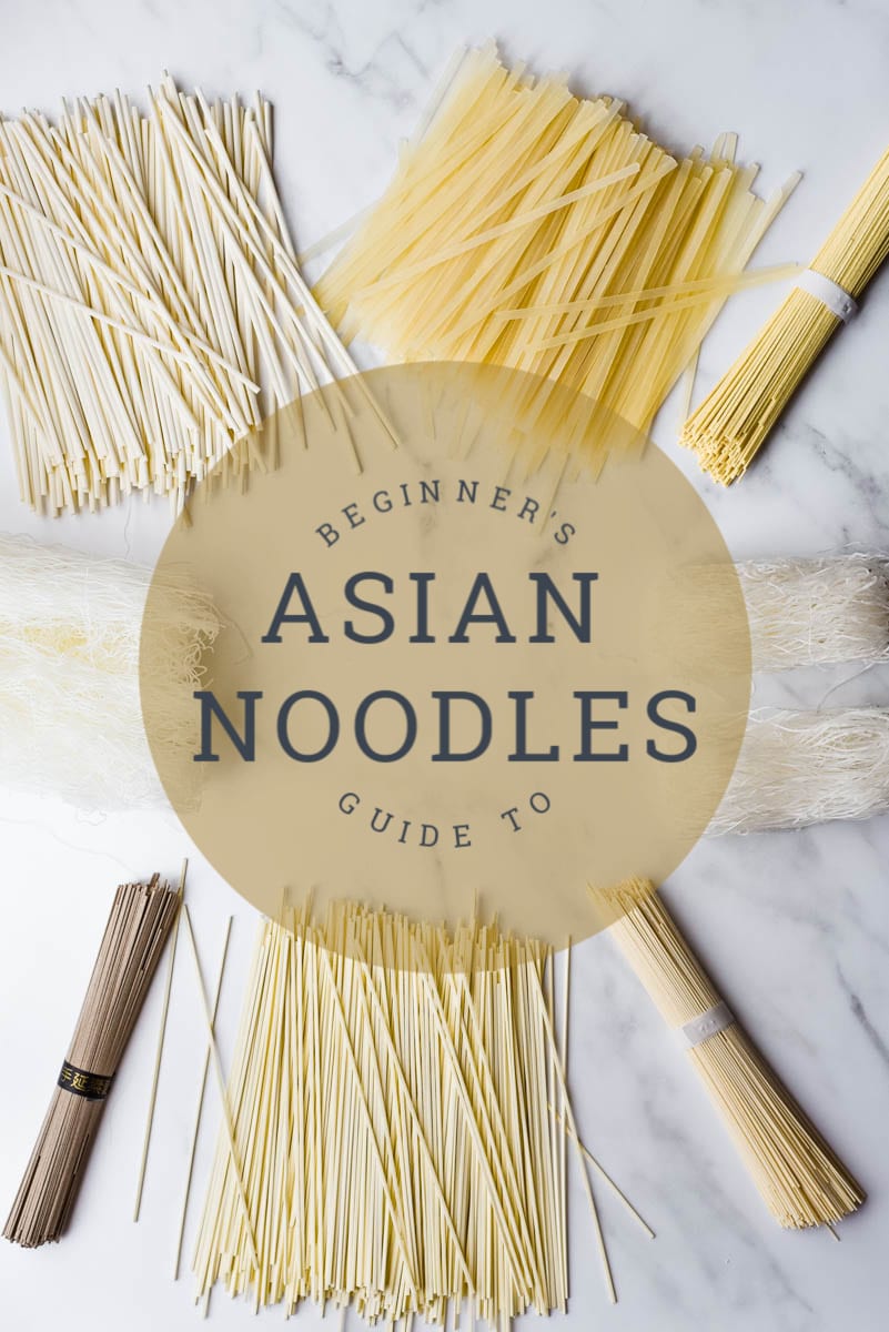 types of asian noodles