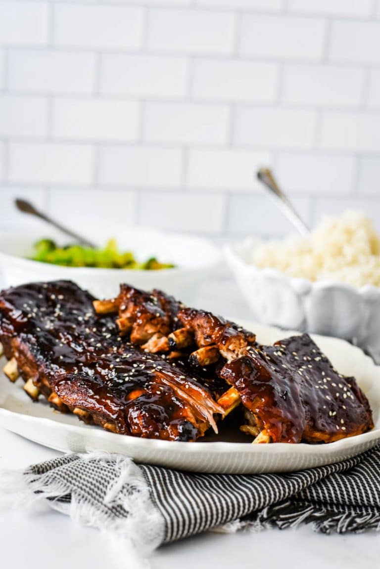 Instant Pot Asian Sticky Ribs The Gingered Whisk