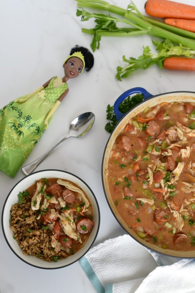 gumbo with princess doll