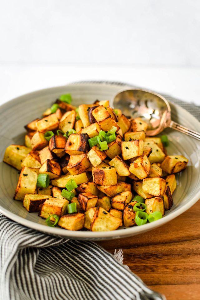 Easy Roasted Japanese Sweet Potatoes The Gingered Whisk