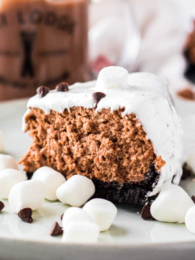 Decadent Slow Cooker Hot Chocolate Cheesecake