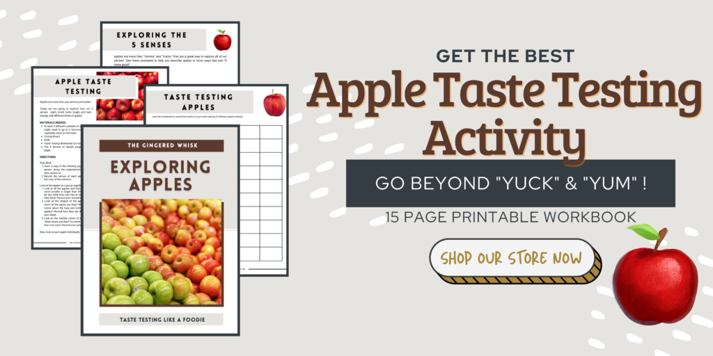 graphic for exploring apples ebook