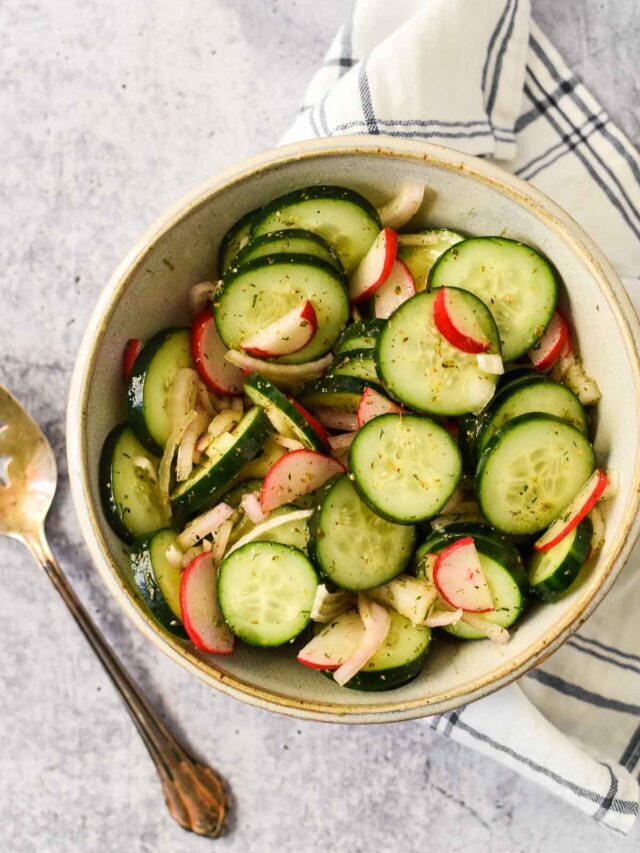 How to Make the BEST Mediterranean Cucumber Salad