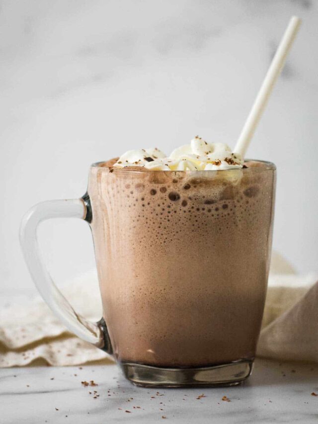 Indulge in Frozen Hot Chocolate:  A Chilly Twist on a Classic Favorite