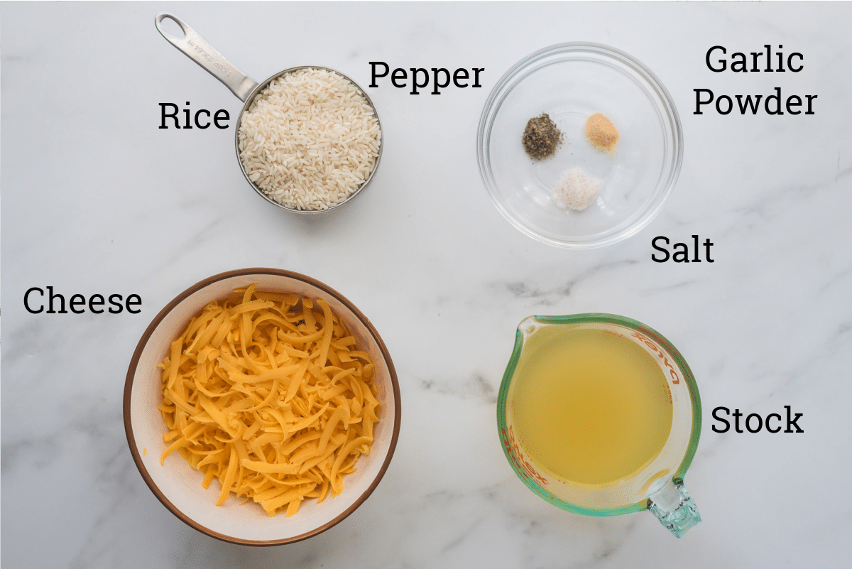 Cheesy Rice - The Gingered Whisk