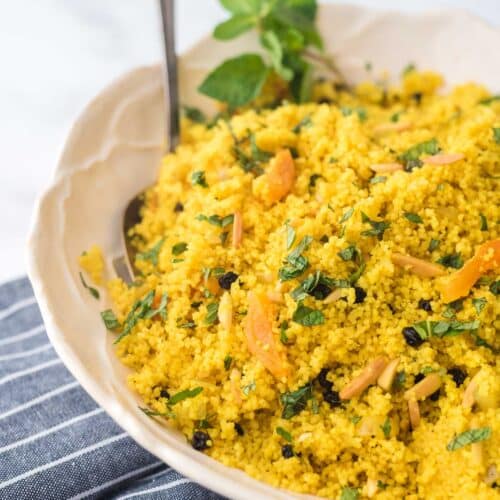 Moroccan Couscous - The Gingered Whisk