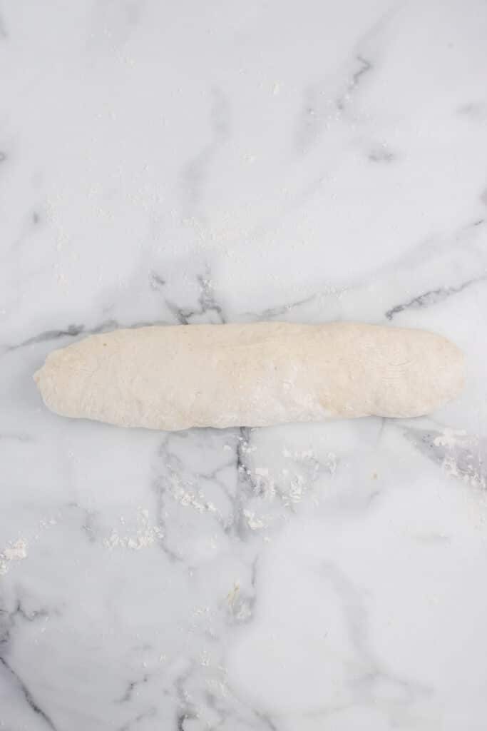 dough with seam side down 