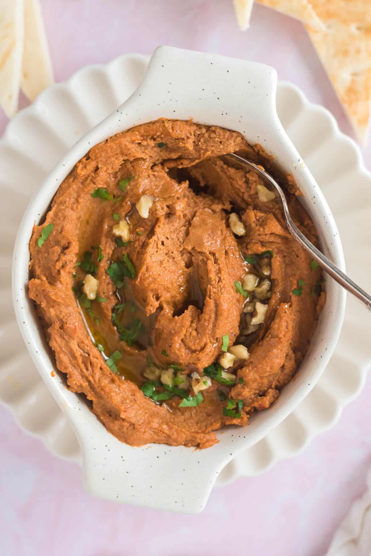 Syrian Roasted Red Pepper Dip
