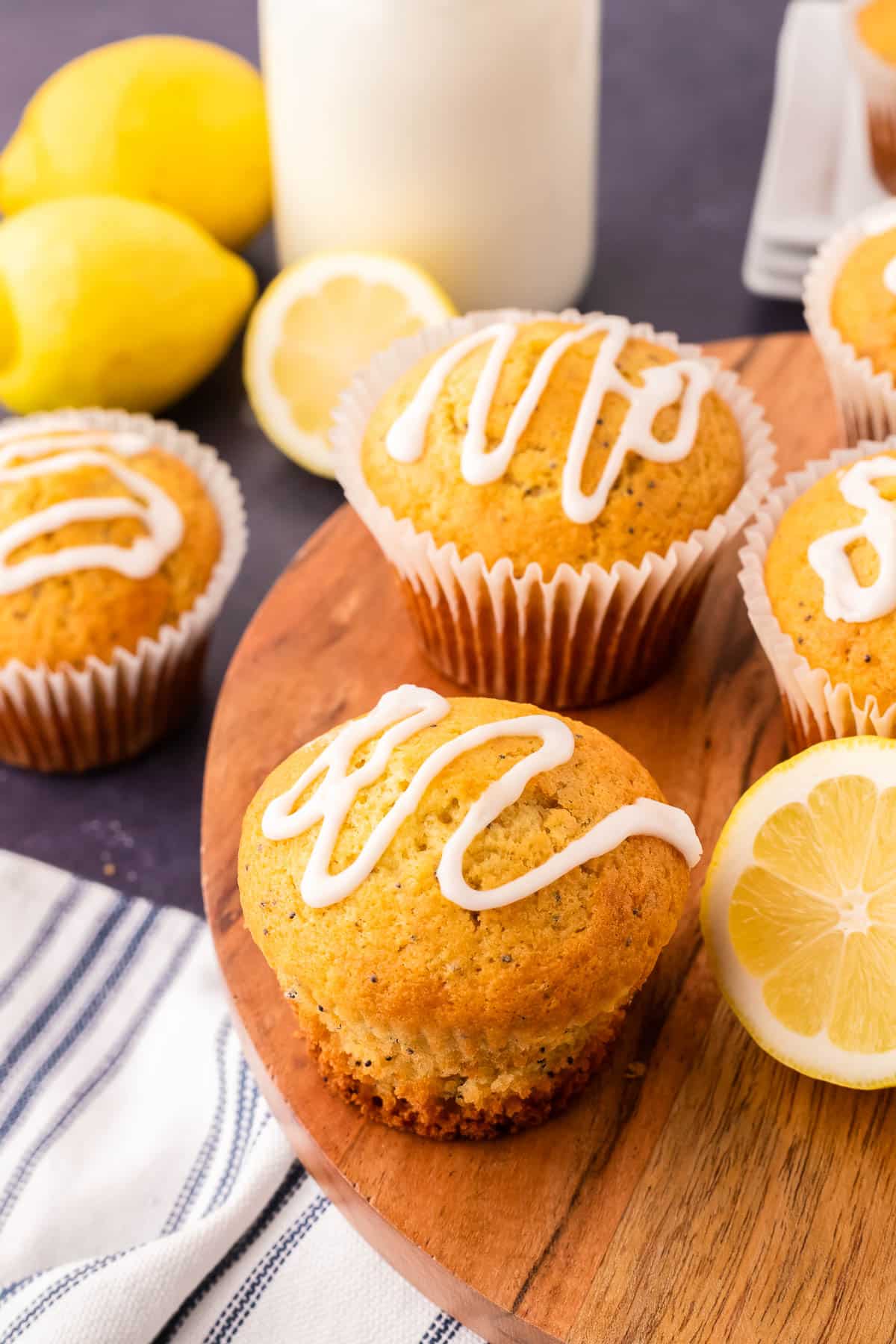 Sourdough Discard Lemon Poppyseed Muffins The Gingered Whisk