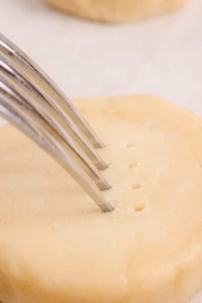 pierce with fork