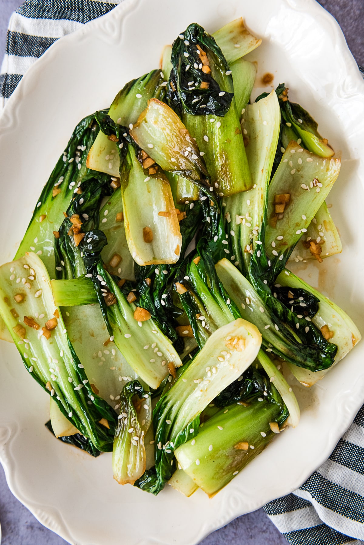 Stir-Fried Baby Bok Choy