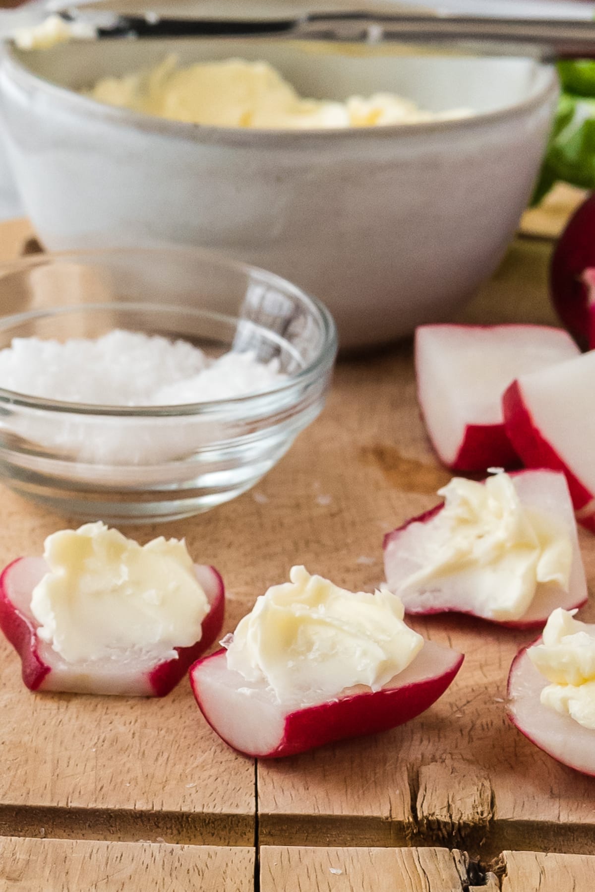 French Radishes with Butter & Salt
